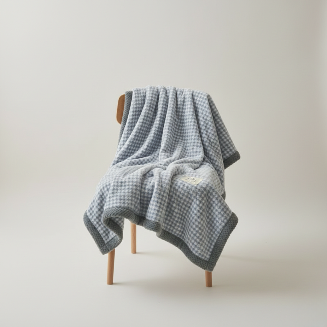 Gestrickte Tagesdecke
