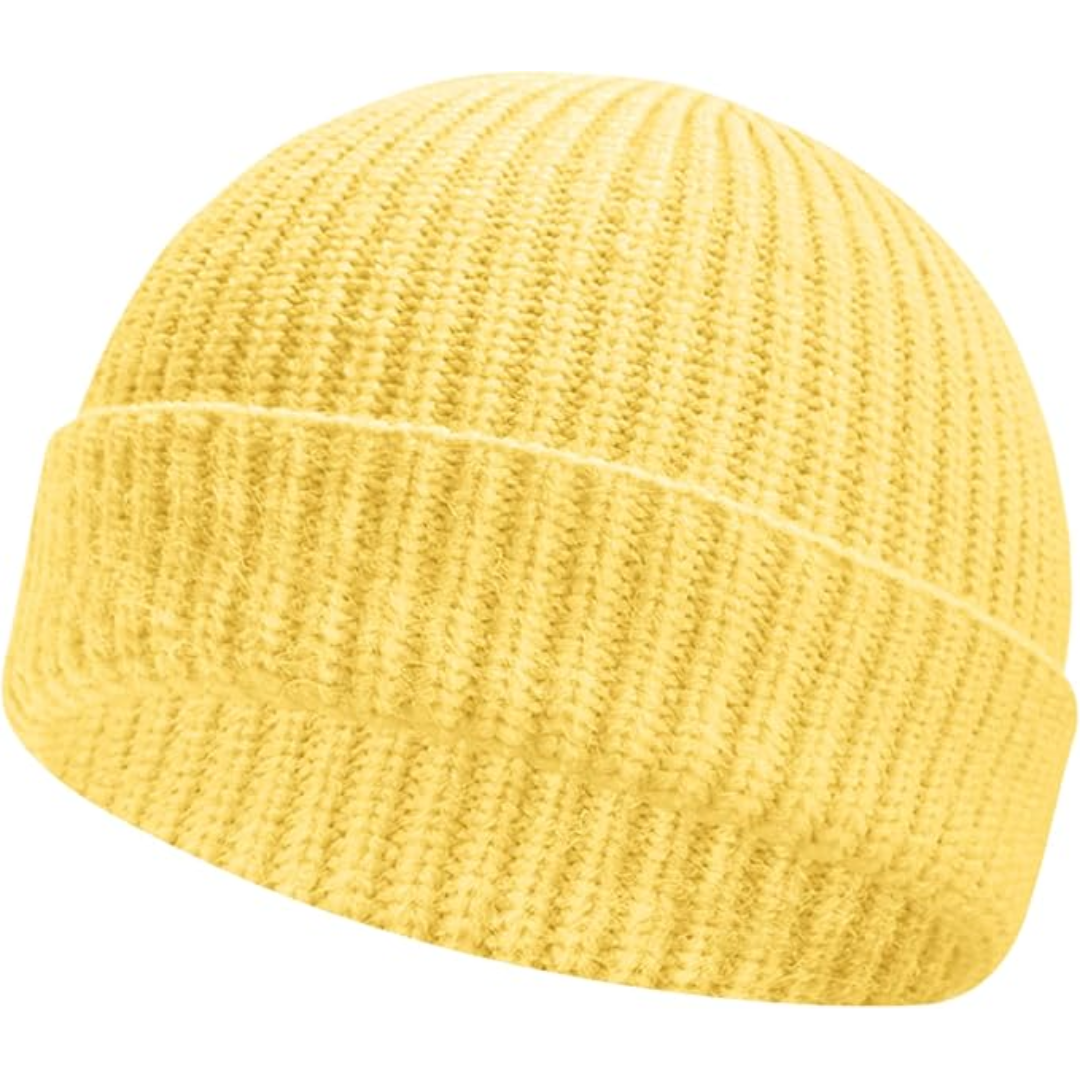 Gestrickte Winter-Beanie