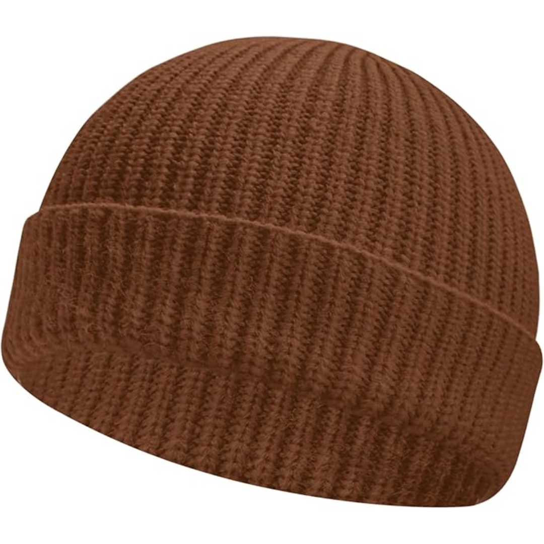 Gestrickte Winter-Beanie