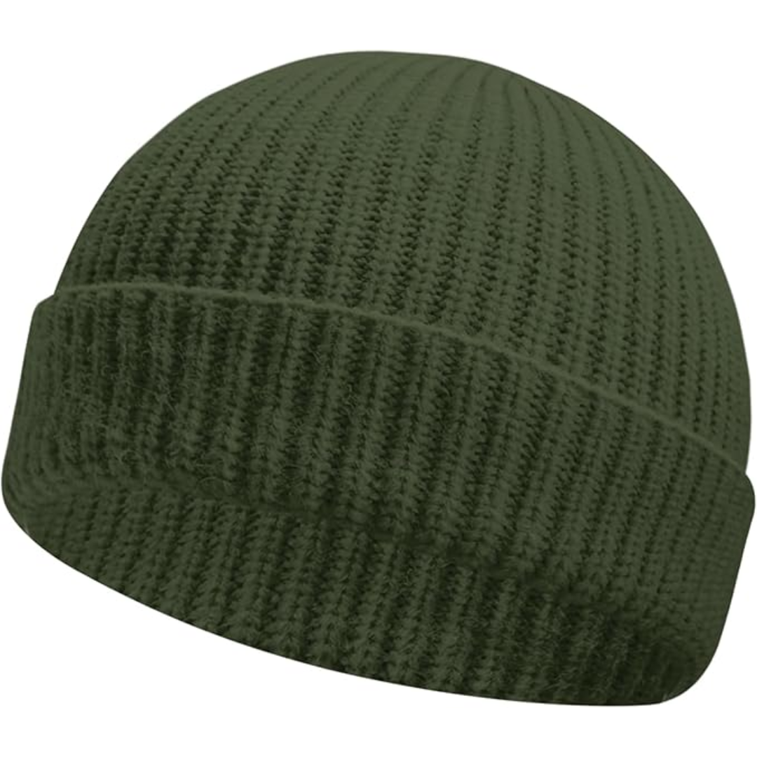Gestrickte Winter-Beanie