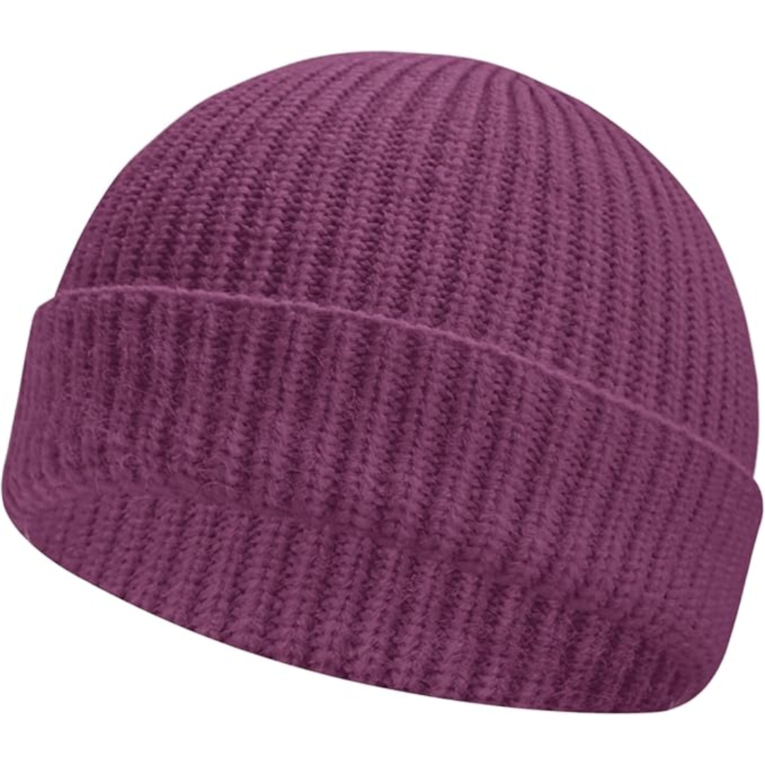 Gestrickte Winter-Beanie