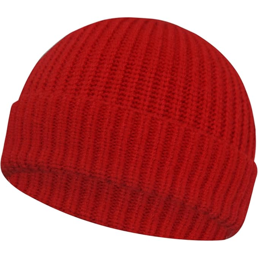 Gestrickte Winter-Beanie