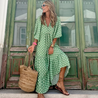 Gestuftes Sommer-Maxikleid für Damen
