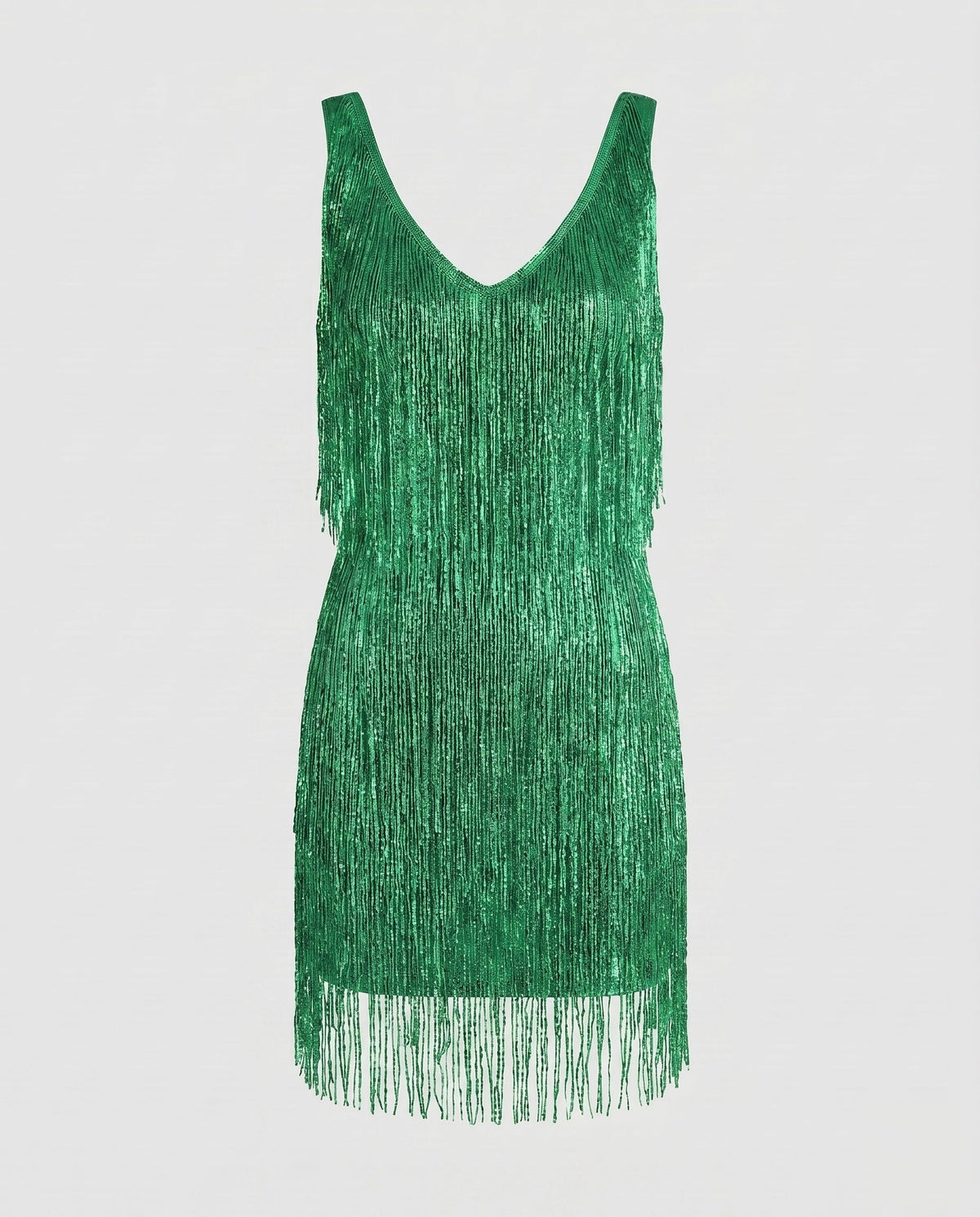 Glamouröses Fransen-Minikleid für Damen