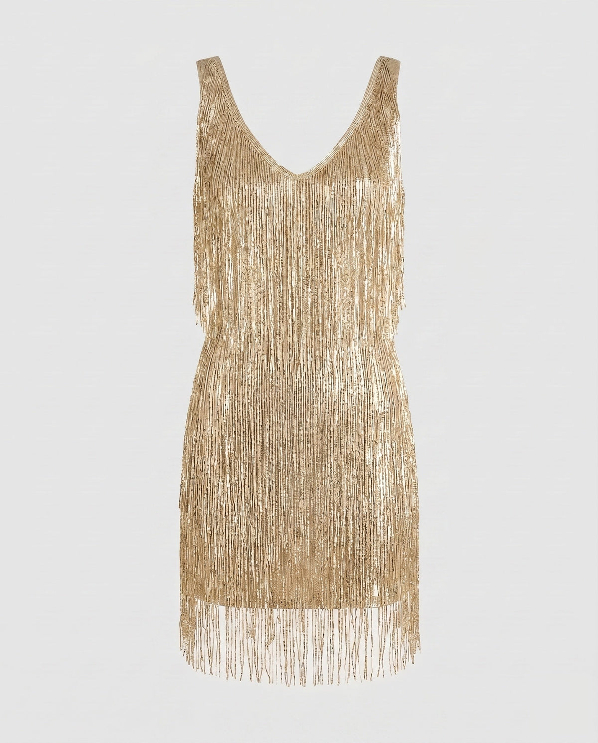 Glamouröses Fransen-Minikleid für Damen