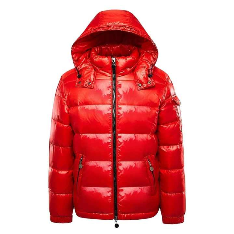 Glänzende Pufferjacke - Winterjacke