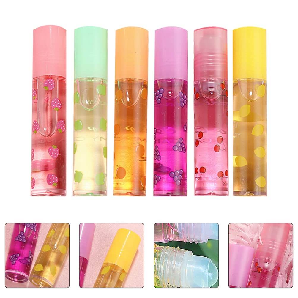 Glänzender Lipgloss im Mirror-Water-Look (6 Stück)