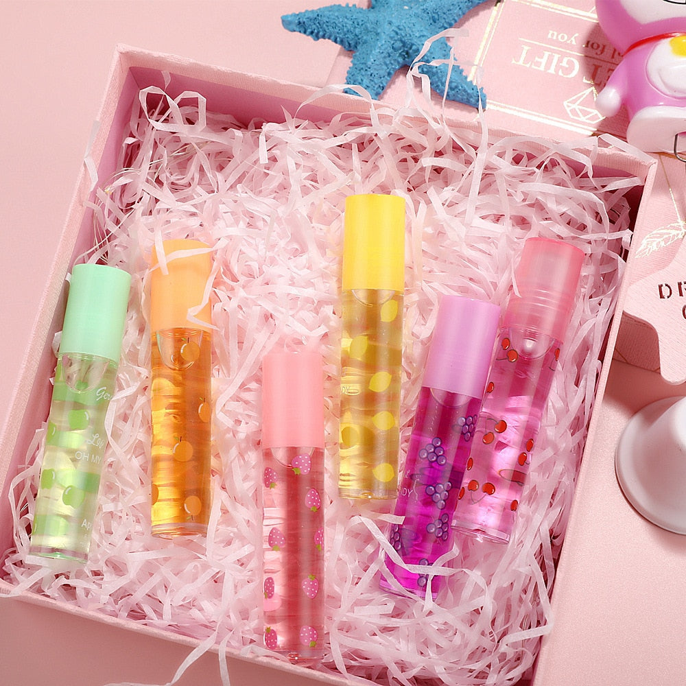 Glänzender Lipgloss im Mirror-Water-Look (6 Stück)
