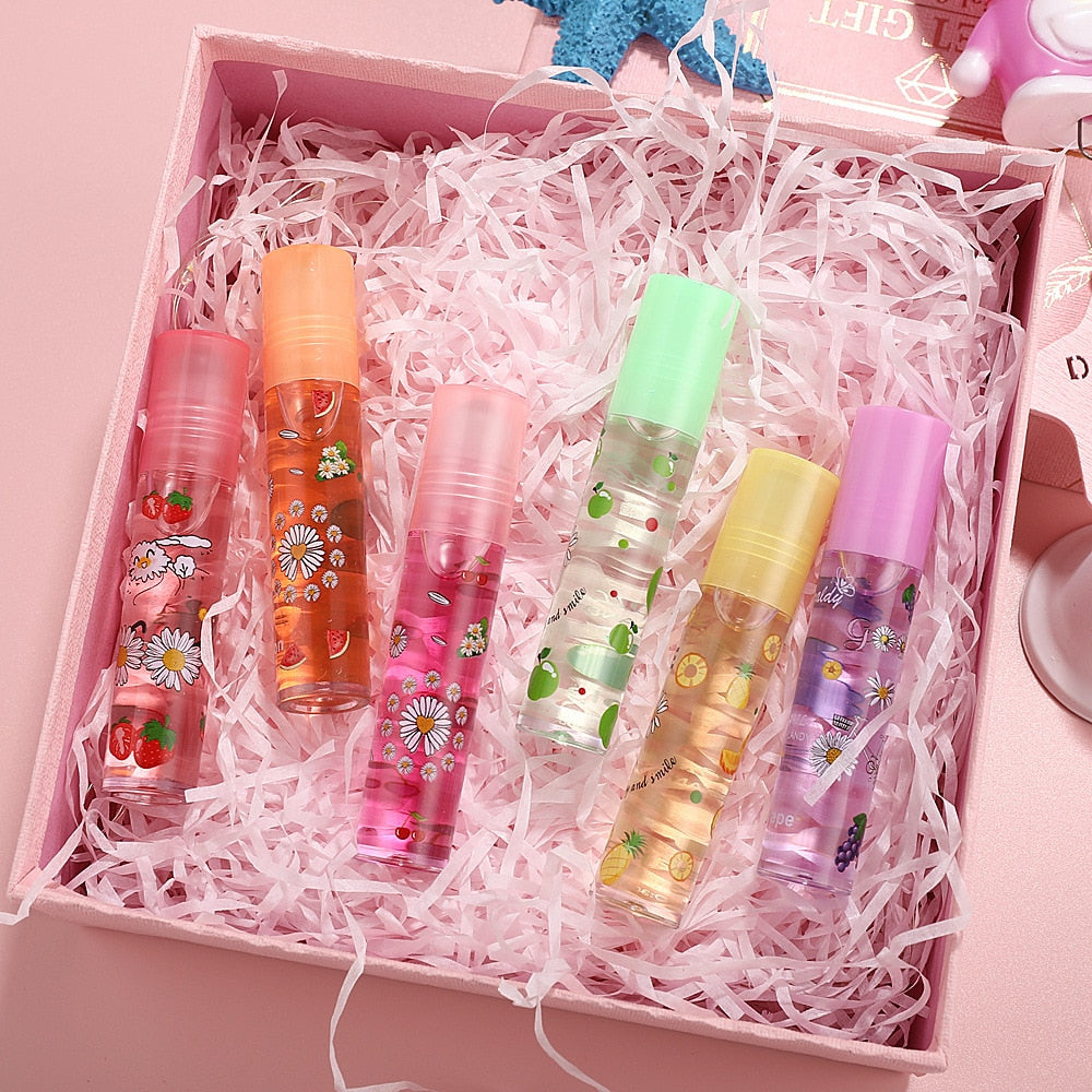 Glänzender Lipgloss im Mirror-Water-Look (6 Stück)