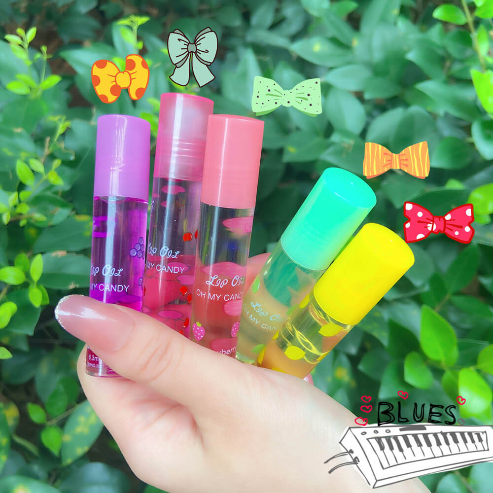 Glänzender Lipgloss im Mirror-Water-Look (6 Stück)