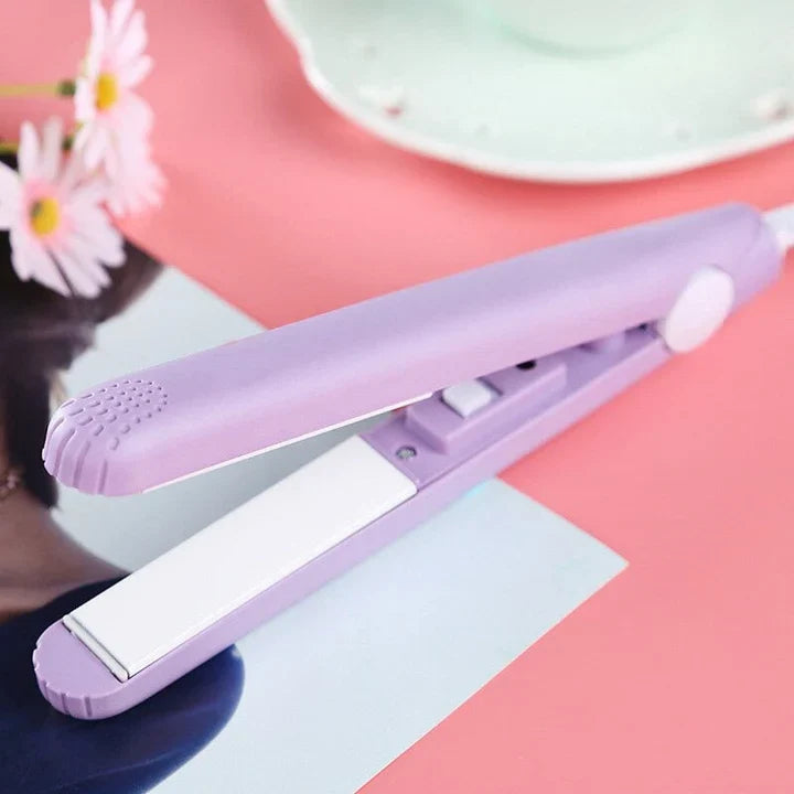 Glätteisen | Mini-Lockenstab | 2-in-1-Styling | Keramik