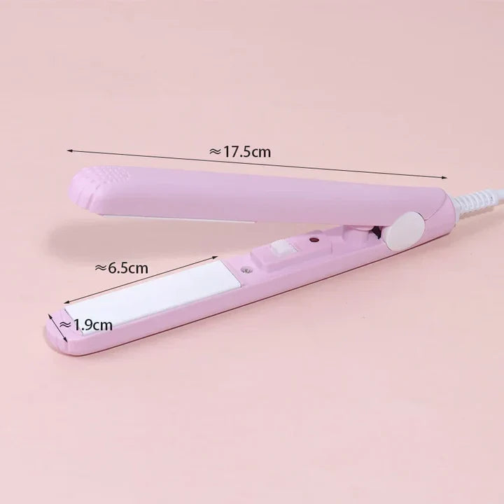 Glätteisen | Mini-Lockenstab | 2-in-1-Styling | Keramik