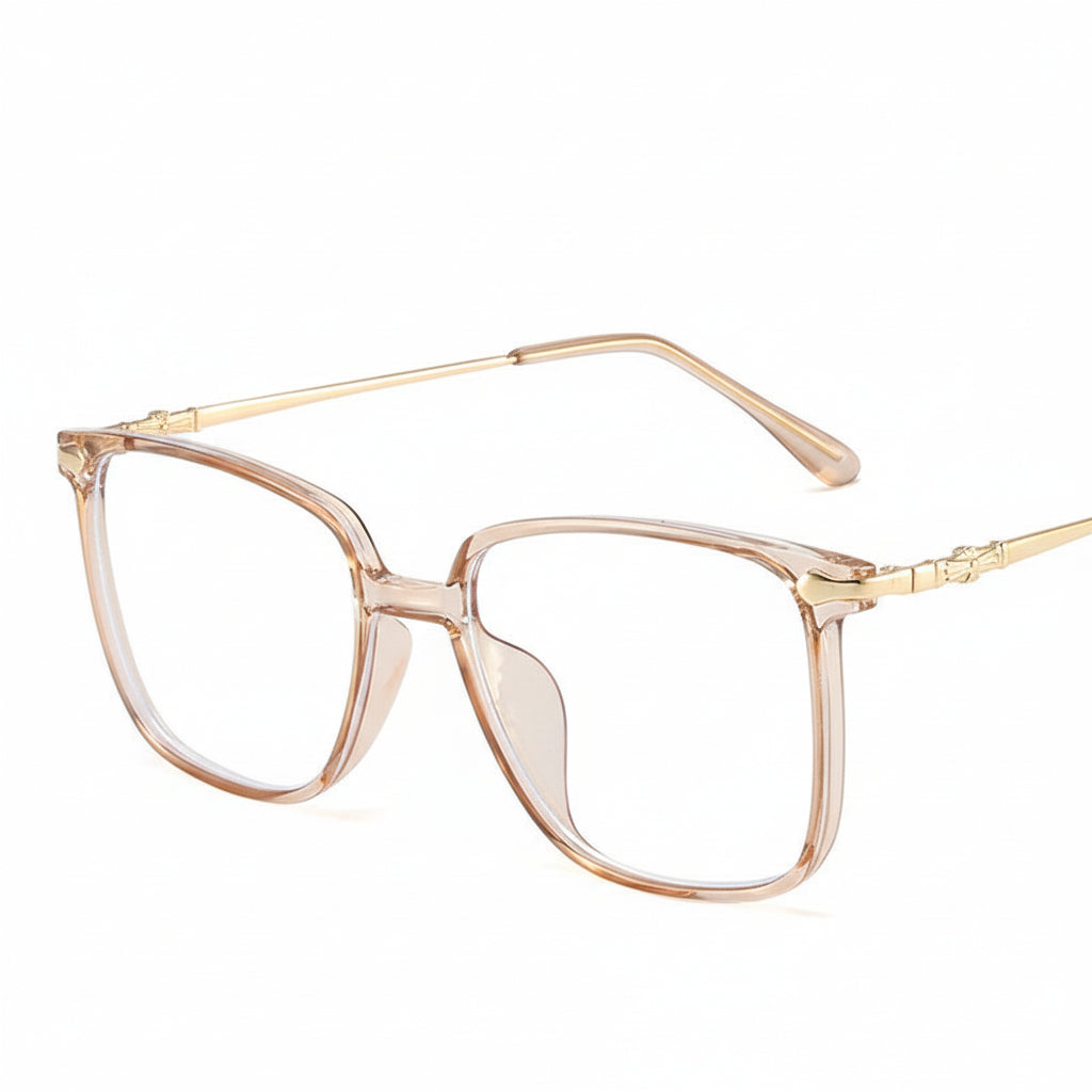 Gleitsicht-Lesebrille mit Blaulichtfilter und leichtem Gestell