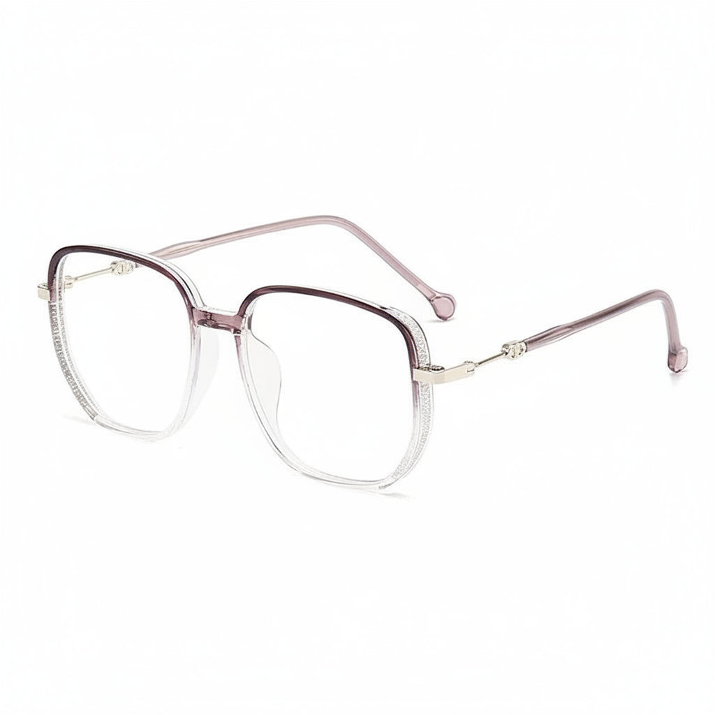 Gleitsicht-Lesebrille mit Blaulichtfilter und leichtem Gestell