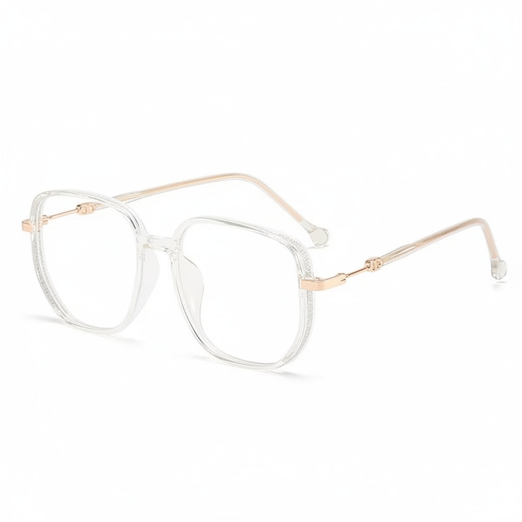 Gleitsicht-Lesebrille mit Blaulichtfilter und leichtem Gestell