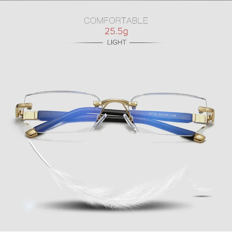 Gleitsicht-Lesebrille mit hoher Härte und Blaulichtfilter für Fern- und Nahsicht