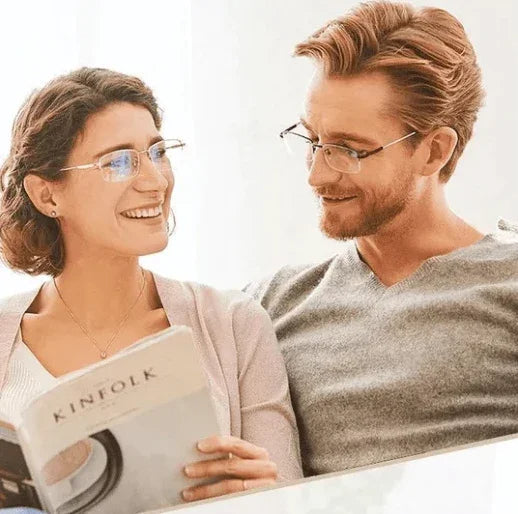 Gleitsicht-Lesebrille mit hoher Härte und Blaulichtfilter für Fern- und Nahsicht