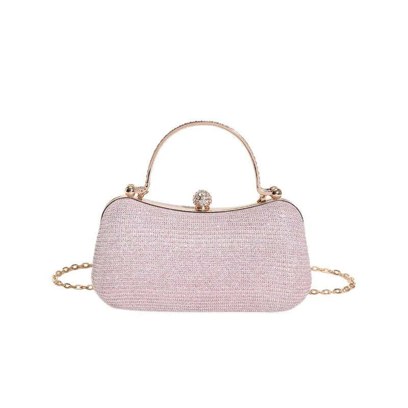 Glitzernde Minaudière für Damen – elegante Abendtasche für Hochzeiten