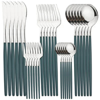 Goldenes Luxus-Besteckset