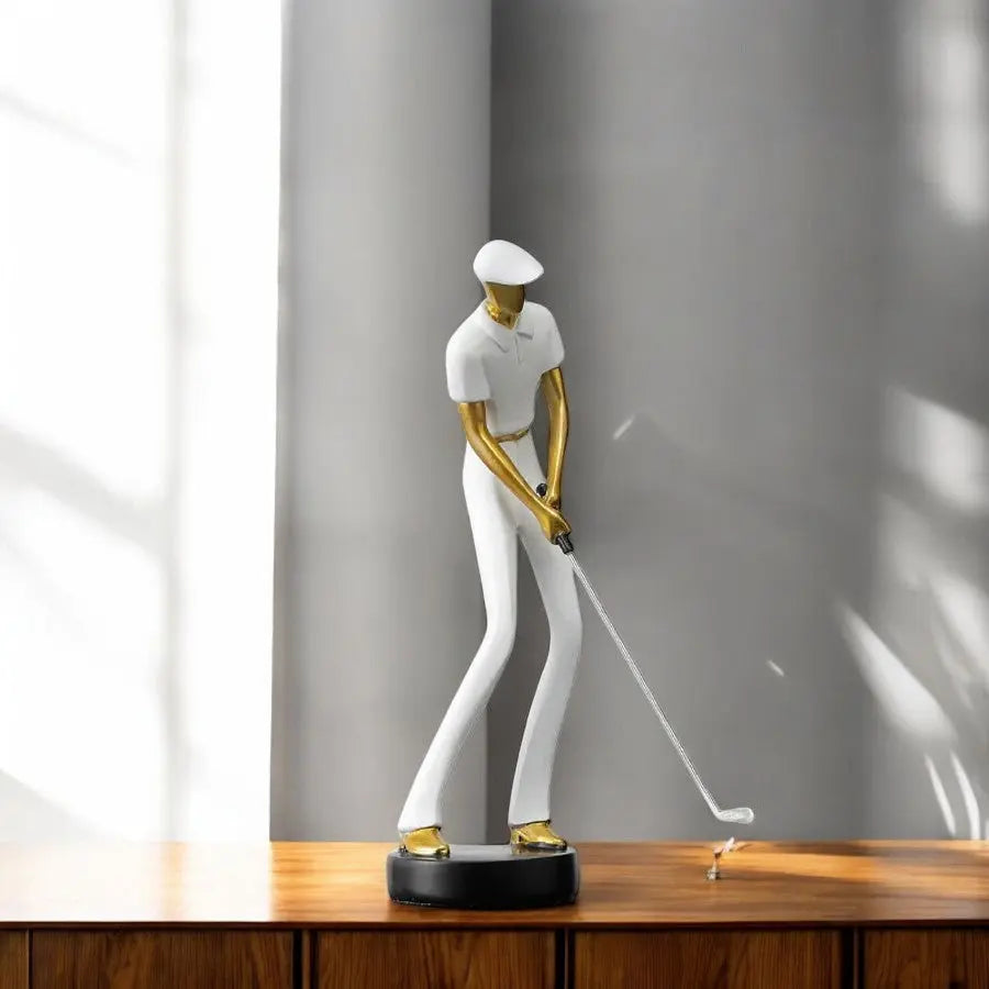 Golfschwung-Skulpturen