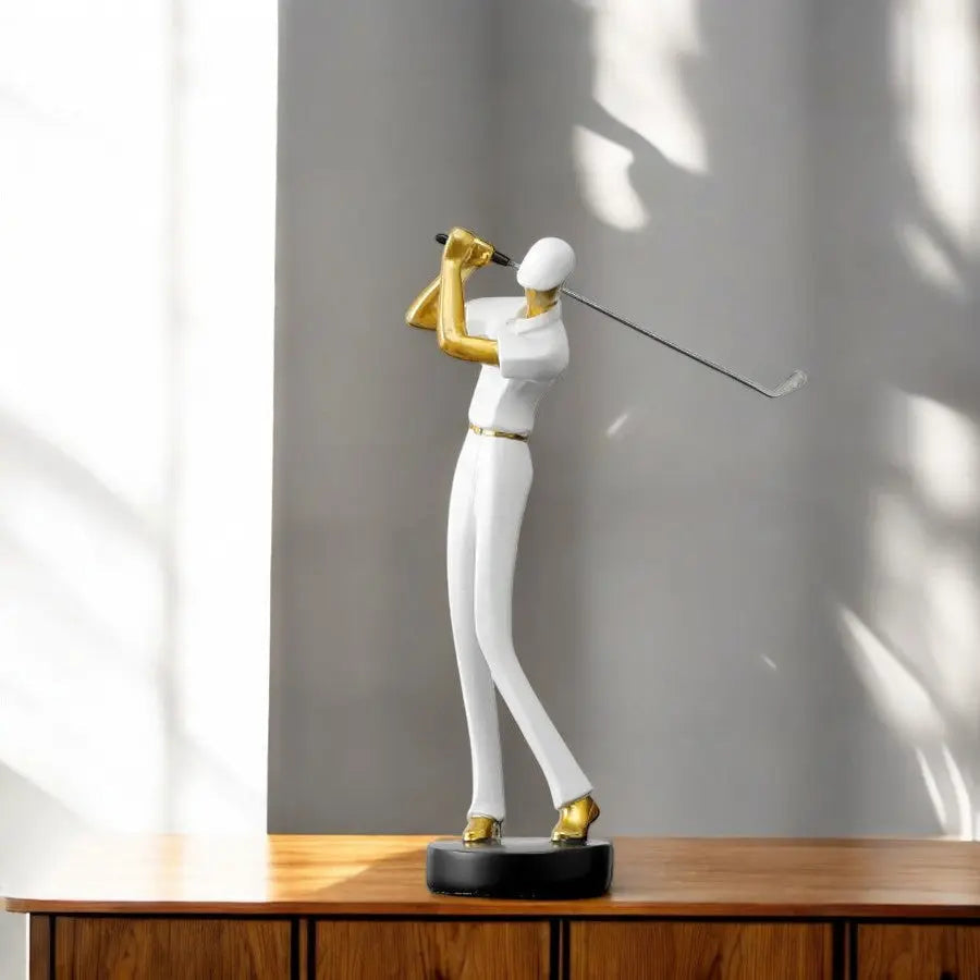 Golfschwung-Skulpturen