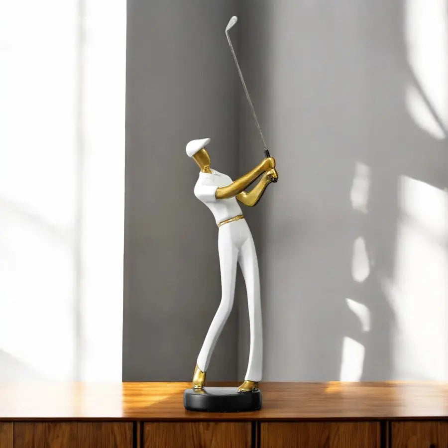 Golfschwung-Skulpturen