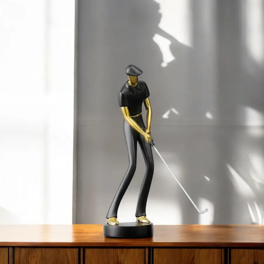Golfschwung-Skulpturen