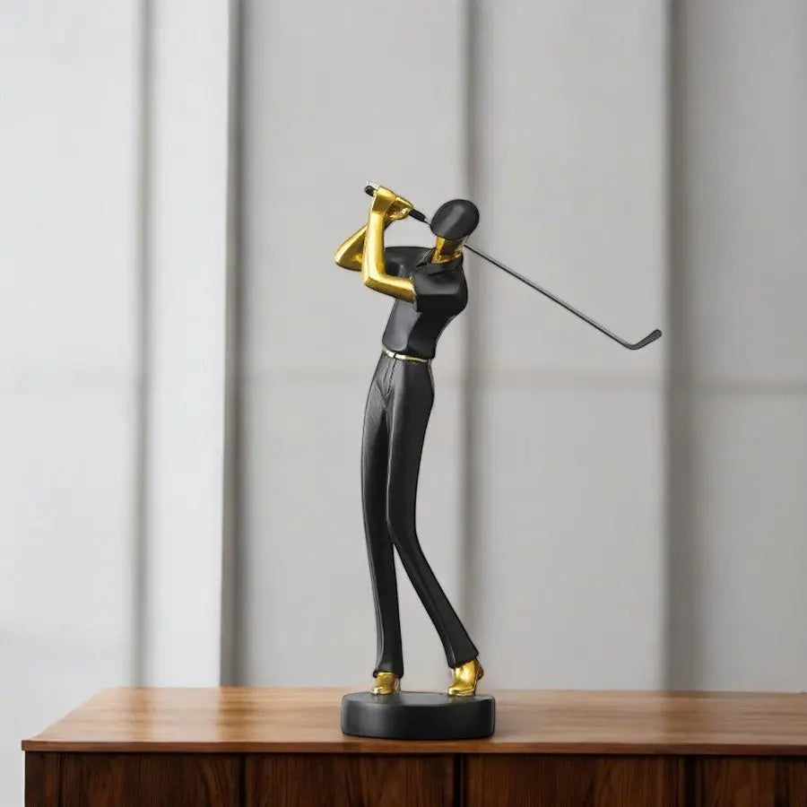 Golfschwung-Skulpturen