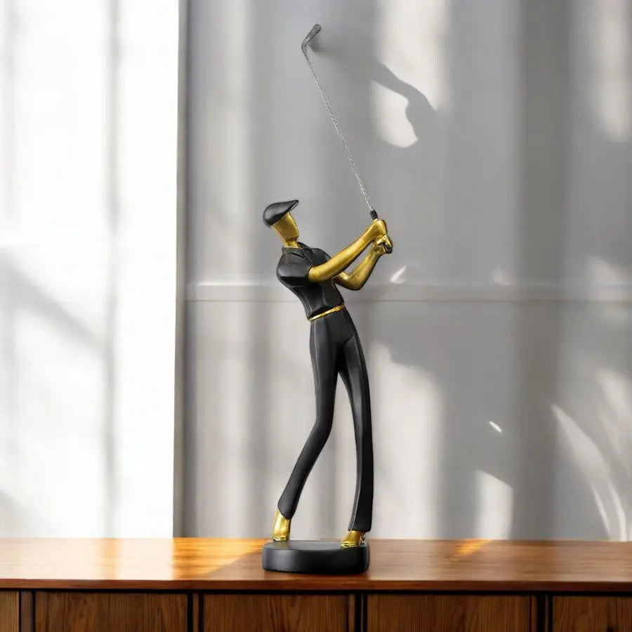 Golfschwung-Skulpturen
