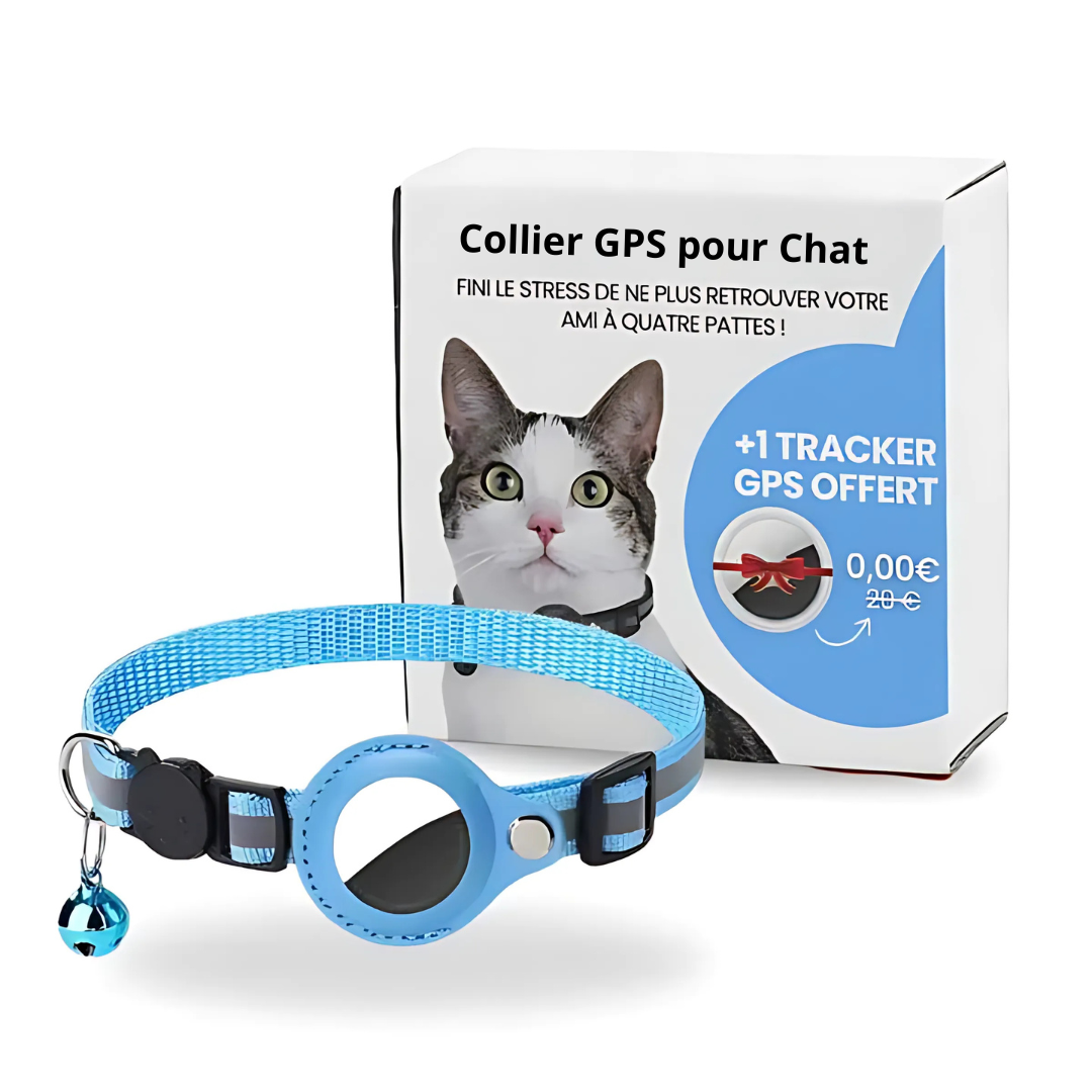 GPS-Katzenhalsband mit Live-Tracking und Sicherheit