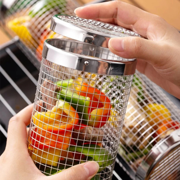 Grillkorb – kein Durchfallen von Grillgut mehr durch den Rost