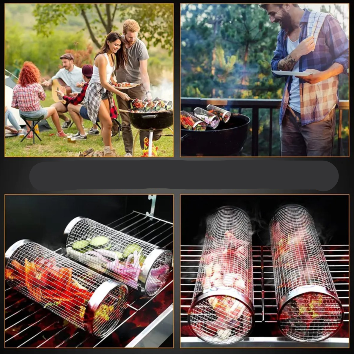 Grillkorb – kein Durchfallen von Grillgut mehr durch den Rost