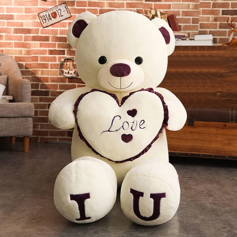 Großer Teddybär | Weiches Plüschtier für Freundin, Frau und Kinder