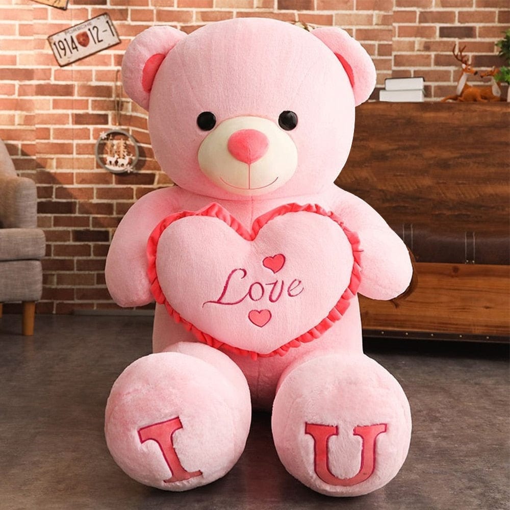 Großer Teddybär | Weiches Plüschtier für Freundin, Frau und Kinder