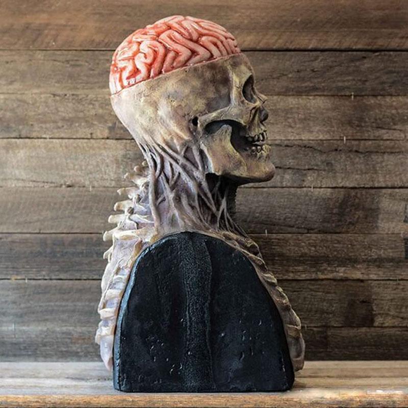 Gruselige Skelett-Maske – realistisches Halloween-Kostüm