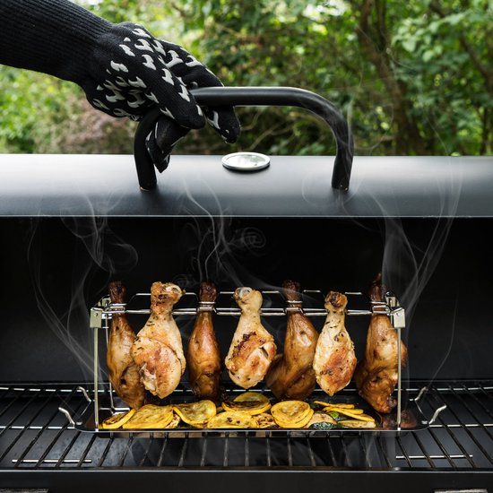 Hähnchenkeulen-Halter für den BBQ-Grill