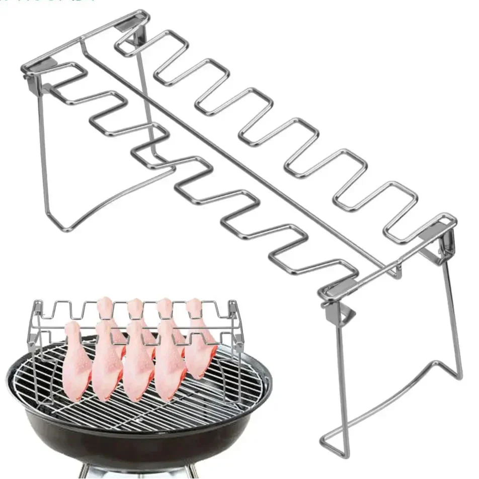 Hähnchenkeulen-Halter für den BBQ-Grill