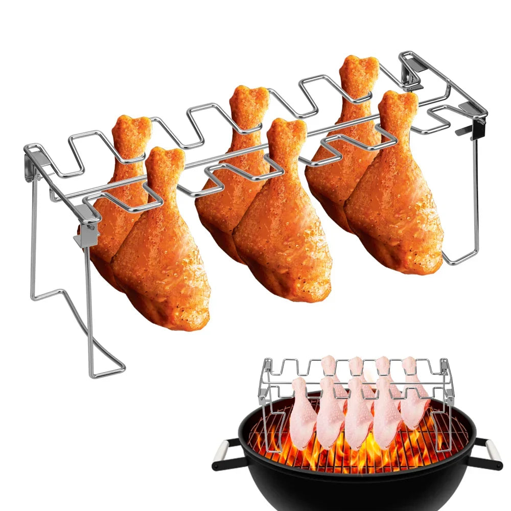 Hähnchenkeulen-Halter für den BBQ-Grill