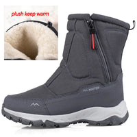 Halbhohe Snowboots – warme Winterstiefel