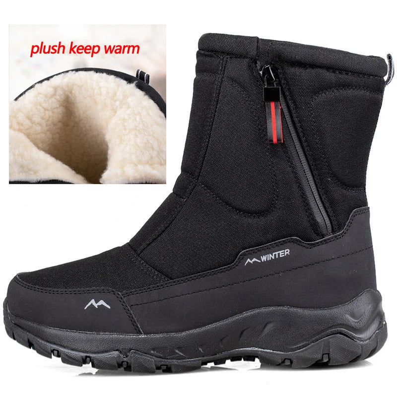 Halbhohe Snowboots – warme Winterstiefel