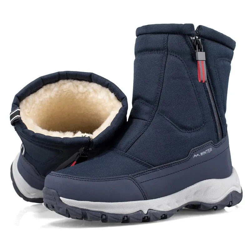 Halbhohe Snowboots – warme Winterstiefel