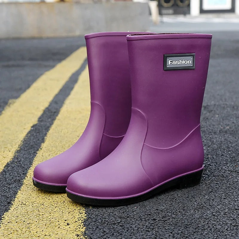 Halblange Gummistiefel für Damen