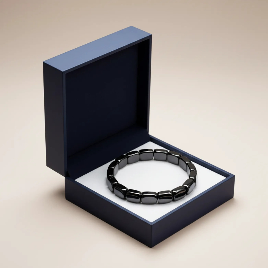 Hämatit-Armband für Herren – Elegant, stark & stilvolle Energie