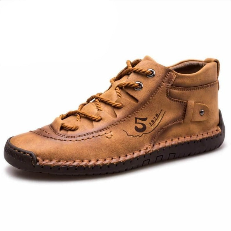 Handgenähte Vintage-Stiefeletten