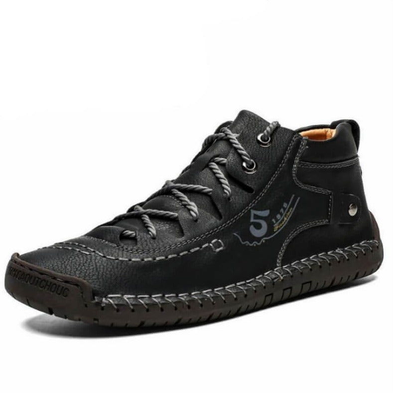 Handgenähte Vintage-Stiefeletten