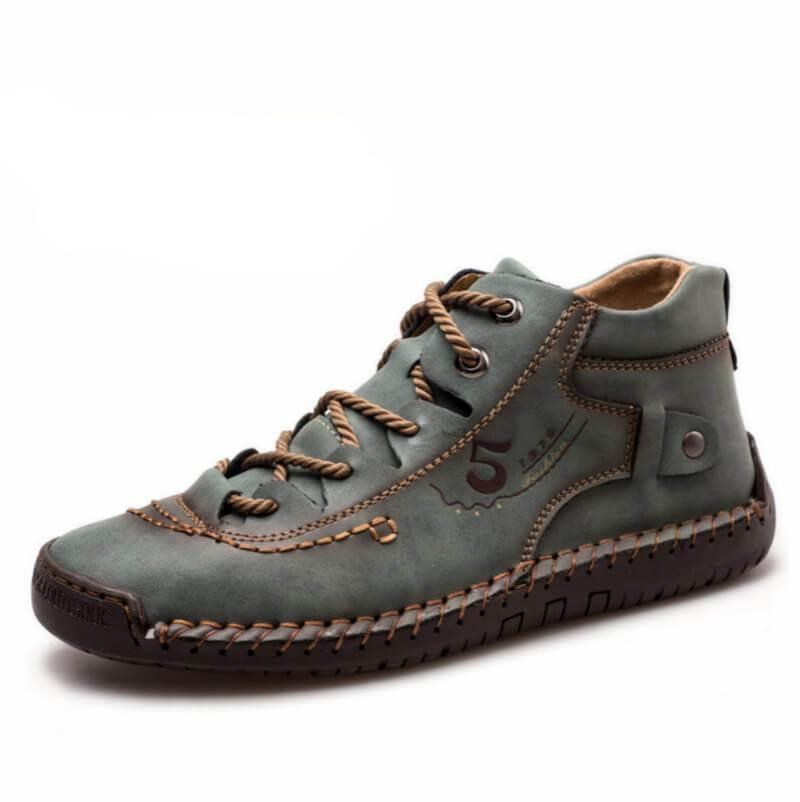 Handgenähte Vintage-Stiefeletten