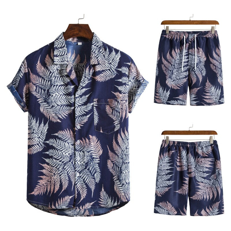 Hawaii-Set für Herren | Fröhliche und sommerliche Kombination für den Sommer