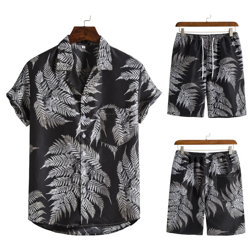 Hawaii-Set für Herren | Fröhliche und sommerliche Kombination für den Sommer