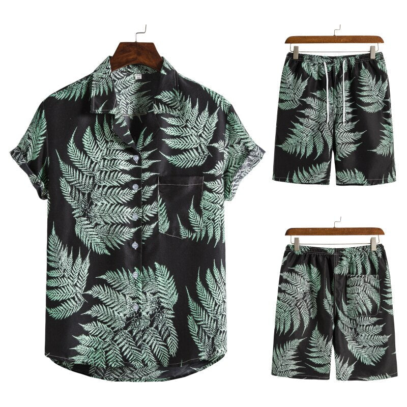 Hawaii-Set für Herren | Fröhliche und sommerliche Kombination für den Sommer