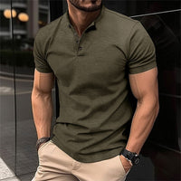 Henley-Poloshirt für Herren